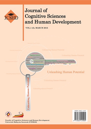 					View Vol. 1 No. 2 (2016): Journal of Cognitive Sciences and Human Development
				