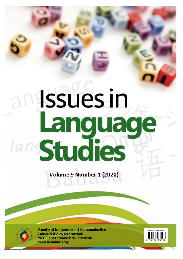 					View Vol. 9 No. 1 (2020): Issues in Language Studies
				