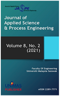 Journal of Applied Science & Process Engineering, Volume 8, Number 2, 2021