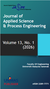 					View Vol. 13 No. 1 (2026): Journal of Applied Science & Process Engineering, Volume 13, Number 1, 2026
				