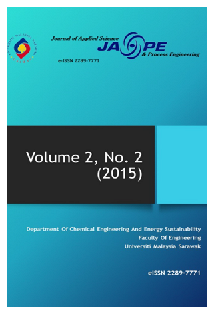 					View Vol. 2 No. 2 (2015): Journal of Applied Science & Process Engineering, Volume 2, Number 2, 2015
				