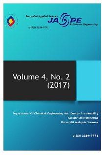 					View Vol. 4 No. 2 (2017): Journal of Applied Science & Process Engineering, Volume 4, Number 2, 2017
				